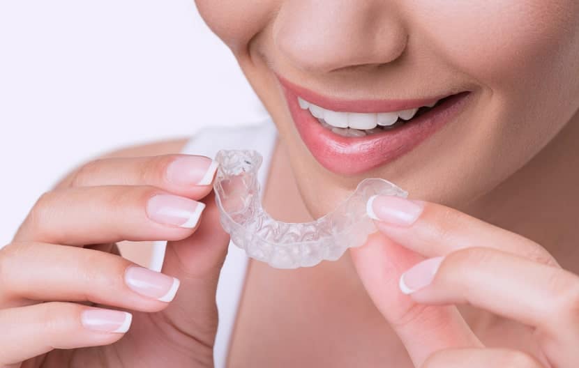 Aufbissschiene zur Behandlung von Bruxismus